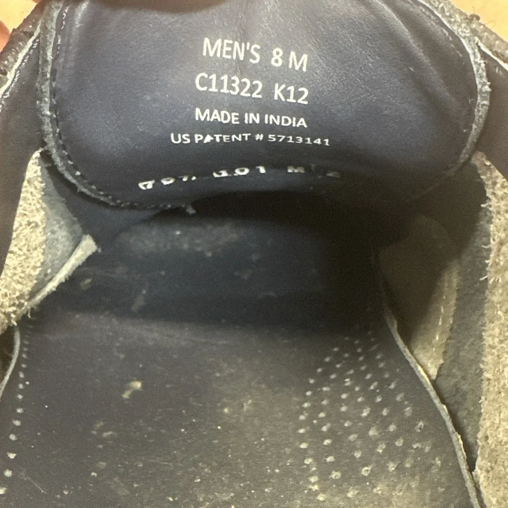 Cole Haan Air Colton Men's 8 Two Tone Oxford Dress Shoes‎ Grey Navy
